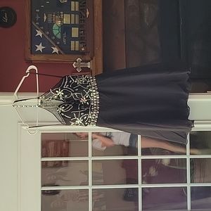 No tags black homecoming dress